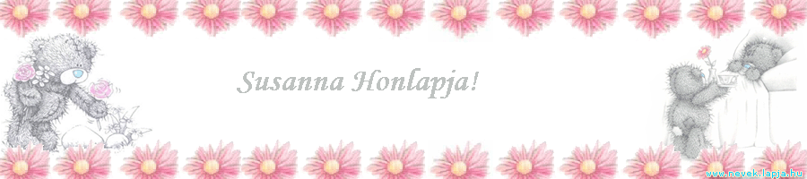 Susanna Honlapja!